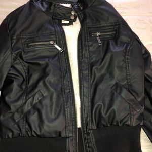 Ashley 26 international women faux leather jacket.